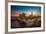 Twilight, Tower Bridge and the Shard at Sunset-Katherine Young-Framed Photographic Print