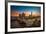 Twilight, Tower Bridge and the Shard at Sunset-Katherine Young-Framed Photographic Print