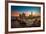 Twilight, Tower Bridge and the Shard at Sunset-Katherine Young-Framed Photographic Print