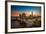 Twilight, Tower Bridge and the Shard at Sunset-Katherine Young-Framed Photographic Print