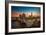 Twilight, Tower Bridge and the Shard at Sunset-Katherine Young-Framed Photographic Print