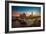 Twilight, Tower Bridge and the Shard at Sunset-Katherine Young-Framed Photographic Print