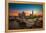 Twilight, Tower Bridge and the Shard at Sunset-Katherine Young-Framed Premier Image Canvas