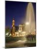 Twilight view of the Plaza de Mayo, Monserrat, City of Buenos Aires, Buenos Aires Province, Argenti-Karol Kozlowski-Mounted Photographic Print