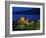Twilight view of Urquhart Castle and Loch Ness, Highlands, Scotland, United Kingdom, Europe-Karol Kozlowski-Framed Photographic Print