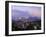 Twilight view over Laranjeiras towards Sugarloaf Mountain, Pereira da Silva, Rio de Janeiro, Brazil-Karol Kozlowski-Framed Photographic Print