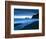 Twilight View Towards Rock Stacks at Reynisdrangar Off the Coast at Vik, South Iceland, Iceland-Lee Frost-Framed Photographic Print