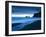 Twilight View Towards Rock Stacks at Reynisdrangar Off the Coast at Vik, South Iceland, Iceland-Lee Frost-Framed Photographic Print