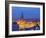 Twilight view towards the Antel Tower, Montevideo, Uruguay, South America-Karol Kozlowski-Framed Photographic Print