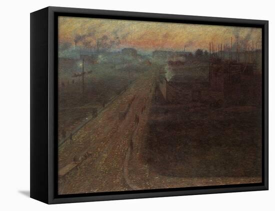 Twilight-Umberto Boccioni-Framed Premier Image Canvas