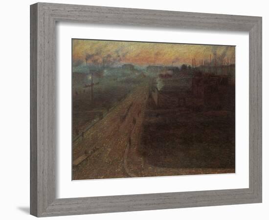 Twilight-Umberto Boccioni-Framed Giclee Print