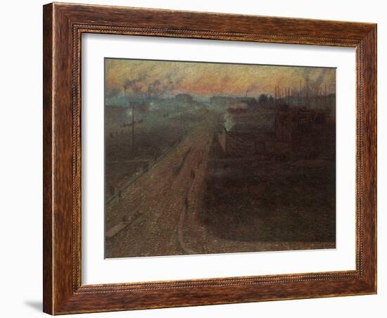 Twilight-Umberto Boccioni-Framed Giclee Print