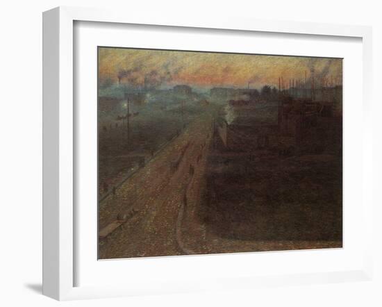 Twilight-Umberto Boccioni-Framed Giclee Print