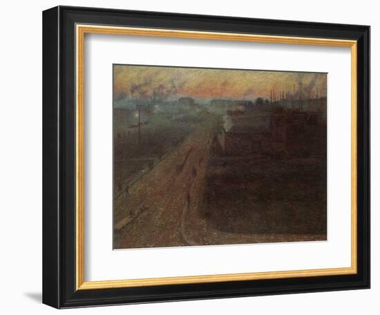 Twilight-Umberto Boccioni-Framed Giclee Print