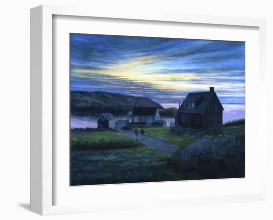 Twilight-John Morrow-Framed Giclee Print