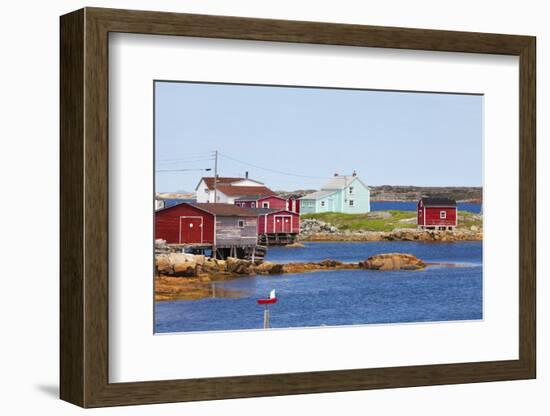 Twillingate, Newfoundland, Canada-Greg Johnston-Framed Photographic Print