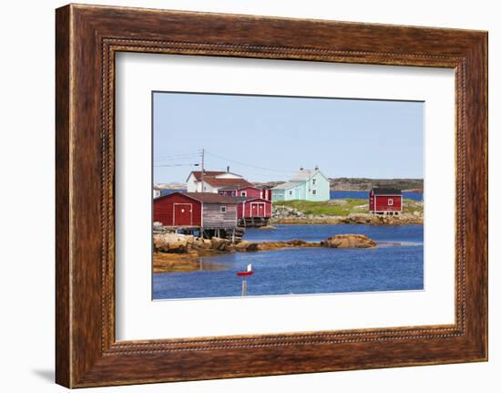 Twillingate, Newfoundland, Canada-Greg Johnston-Framed Photographic Print