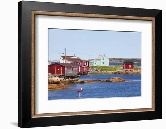 Twillingate, Newfoundland, Canada-Greg Johnston-Framed Photographic Print