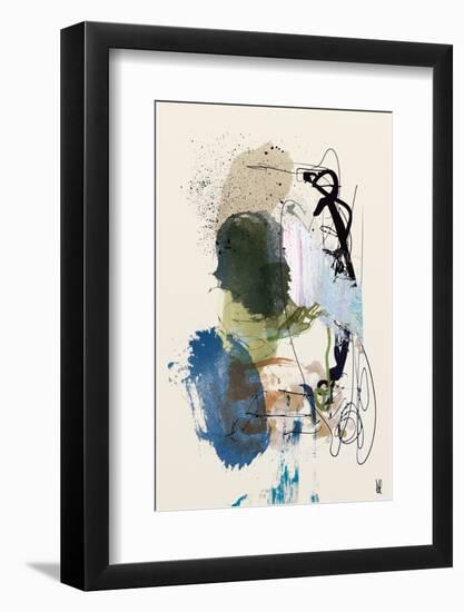 Twin Abstract-Dan Hobday-Framed Photographic Print