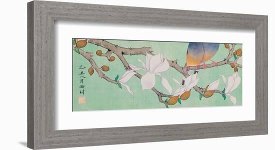 Twin Birds in the Branches-Hsi-Tsun Chang-Framed Giclee Print