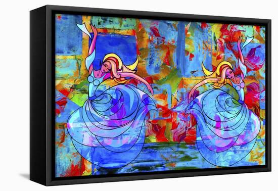 Twin Dance A1-Ata Alishahi-Framed Premier Image Canvas