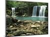 Twin Falls, Ozark-St Francis National Forest, Arkansas, USA-Charles Gurche-Mounted Photographic Print