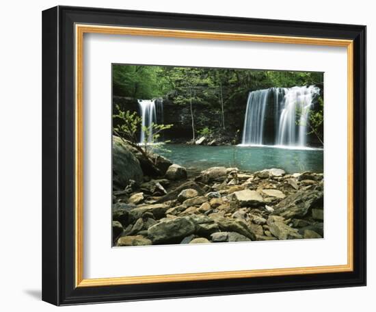 Twin Falls, Ozark-St Francis National Forest, Arkansas, USA-Charles Gurche-Framed Photographic Print