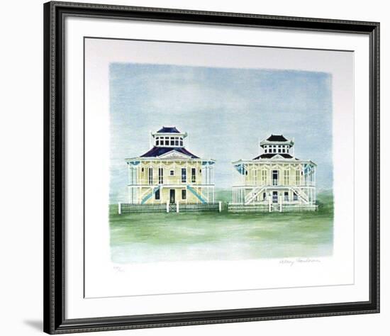 Twin Houses Mississippi-Mary Faulconer-Framed Limited Edition