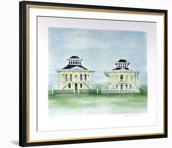 Twin Houses Mississippi-Mary Faulconer-Framed Limited Edition