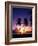 Twin Palms at Sunset-Bill Ross-Framed Photographic Print