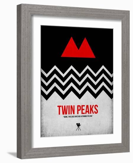 Twin Peaks-David Brodsky-Framed Art Print