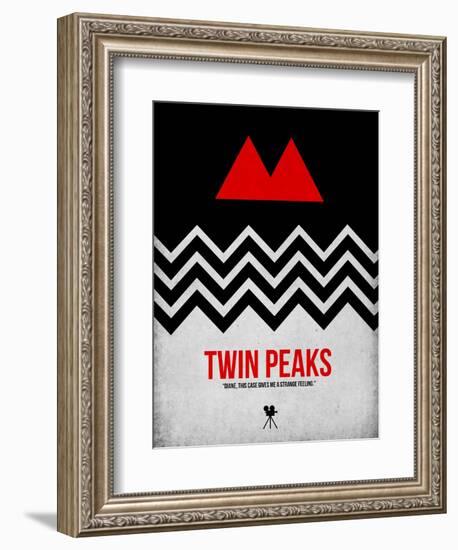 Twin Peaks-David Brodsky-Framed Art Print