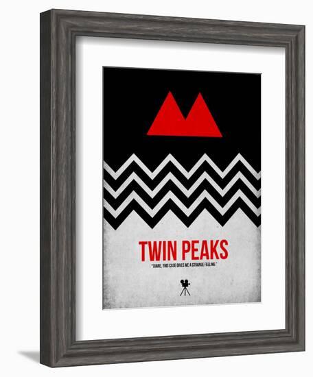 Twin Peaks-David Brodsky-Framed Art Print