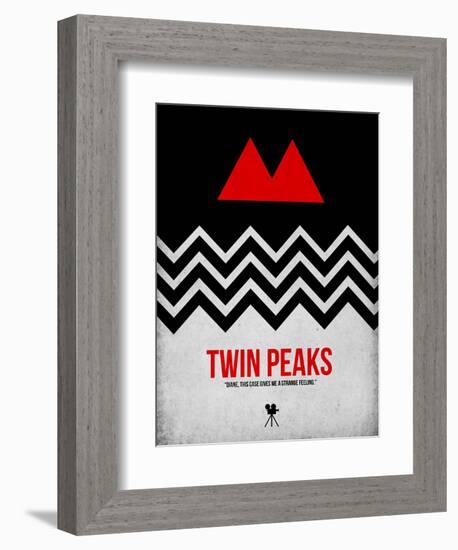 Twin Peaks-David Brodsky-Framed Art Print