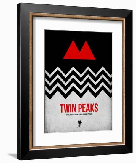 Twin Peaks-David Brodsky-Framed Art Print