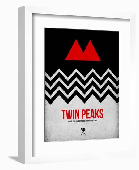 Twin Peaks-David Brodsky-Framed Art Print