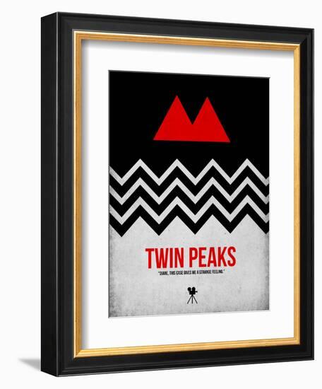 Twin Peaks-David Brodsky-Framed Art Print