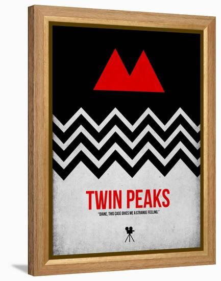 Twin Peaks-David Brodsky-Framed Stretched Canvas