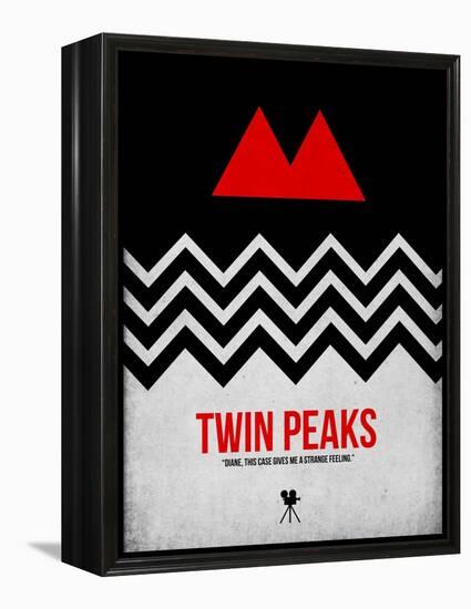 Twin Peaks-David Brodsky-Framed Stretched Canvas