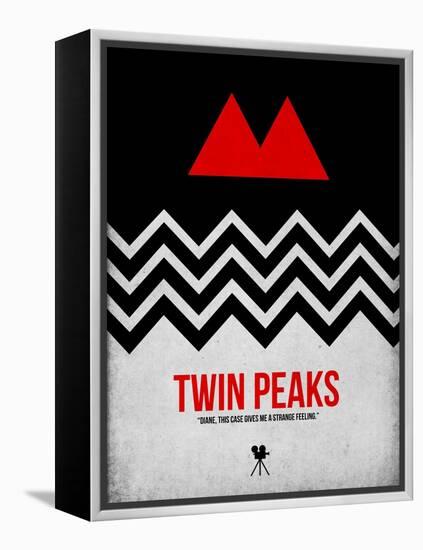 Twin Peaks-David Brodsky-Framed Stretched Canvas