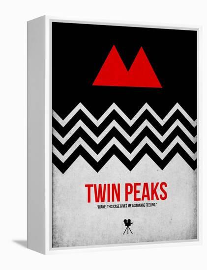 Twin Peaks-David Brodsky-Framed Stretched Canvas