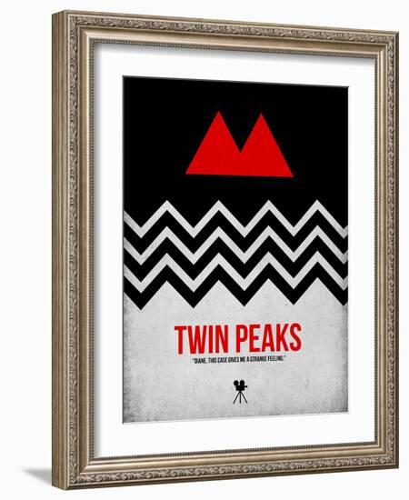 Twin Peaks-David Brodsky-Framed Art Print