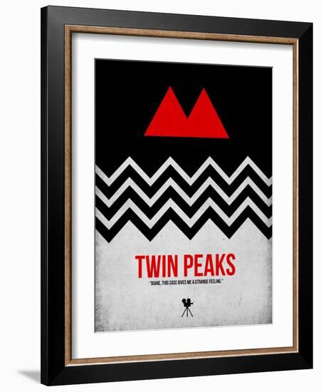 Twin Peaks-David Brodsky-Framed Art Print