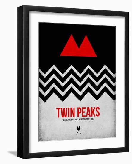 Twin Peaks-David Brodsky-Framed Art Print