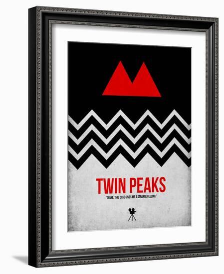 Twin Peaks-David Brodsky-Framed Art Print