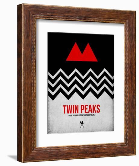 Twin Peaks-David Brodsky-Framed Premium Giclee Print