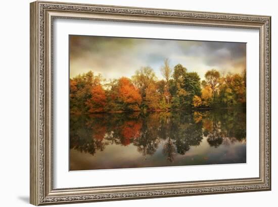 Twin Pond Reflections-Jessica Jenney-Framed Giclee Print