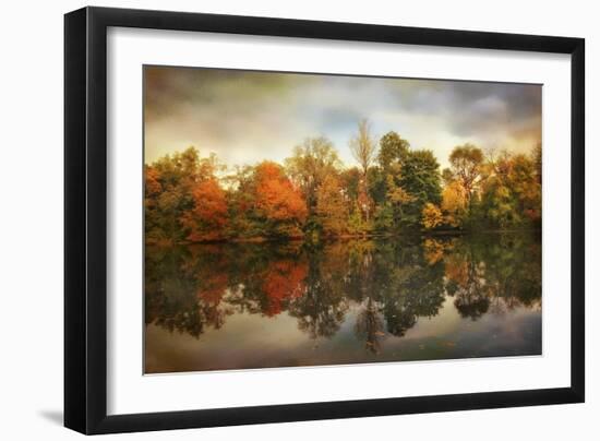 Twin Pond Reflections-Jessica Jenney-Framed Giclee Print