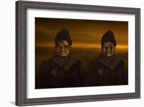 Twin sisters-Johan Lilja-Framed Giclee Print