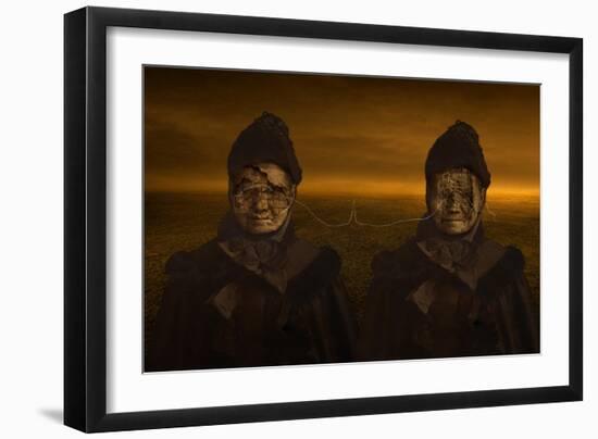 Twin sisters-Johan Lilja-Framed Giclee Print